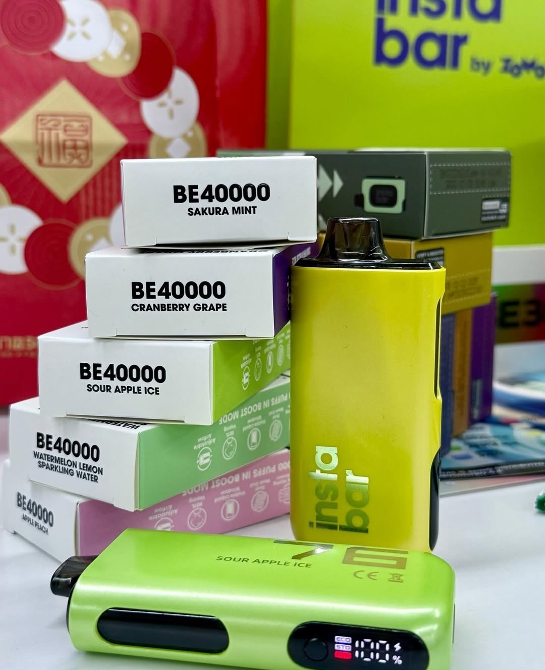 E-papierosy jednorazowe InstaBar BE40000