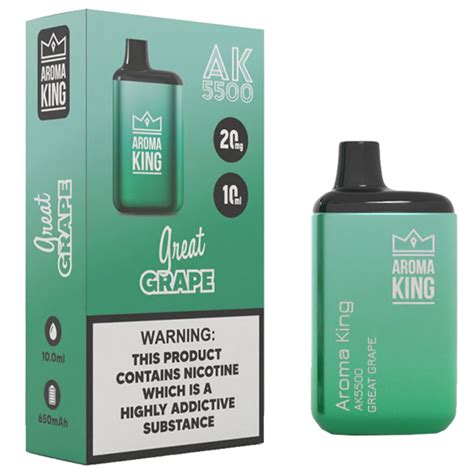 E-papierosy jednorazowe Aroma King 5500 2%