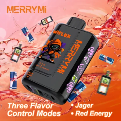 E-papierosy jednorazowe Merrymi Wiflux 24000