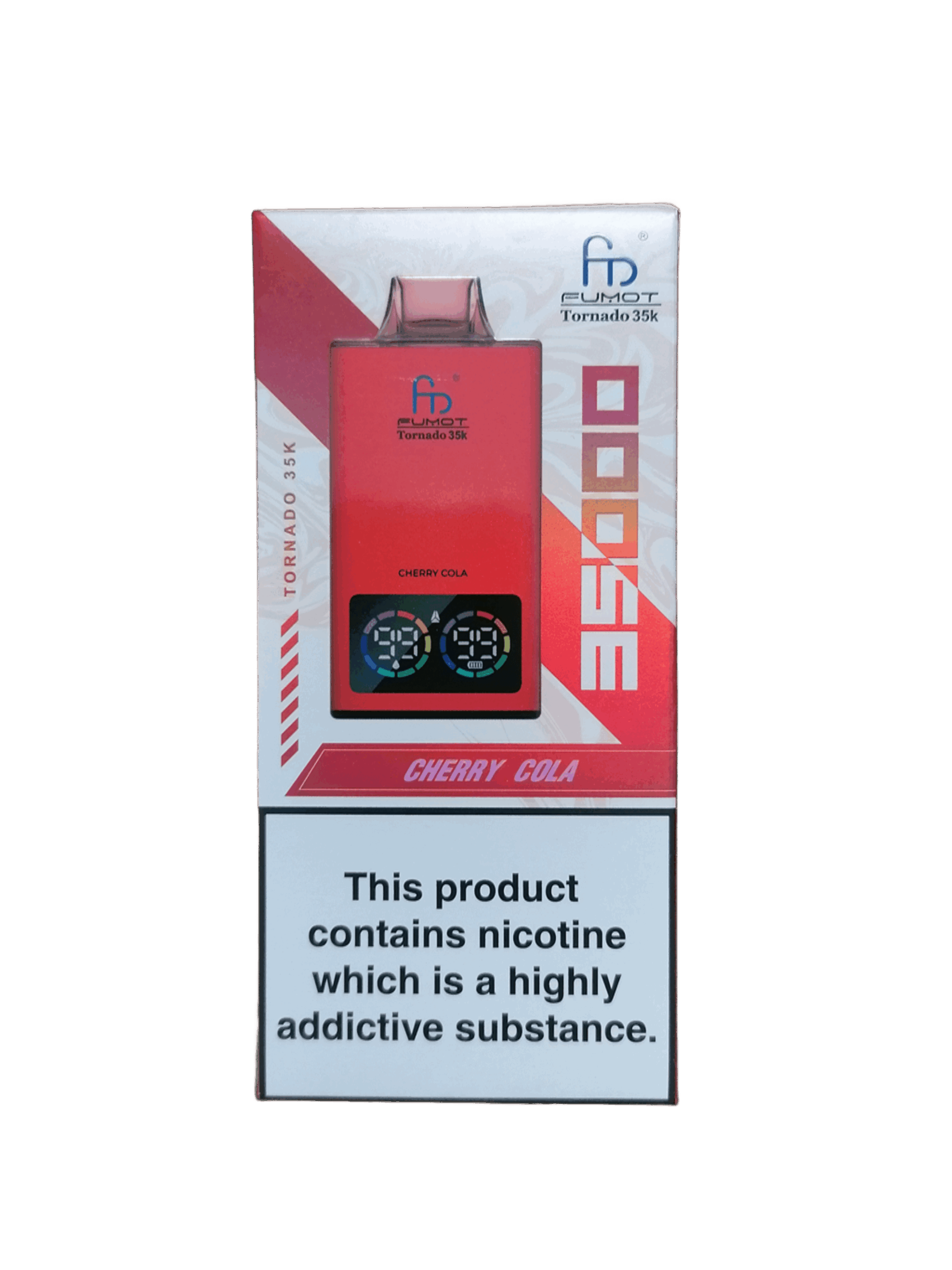 E-papierosy jednorazowe Fumot Tornado 35000