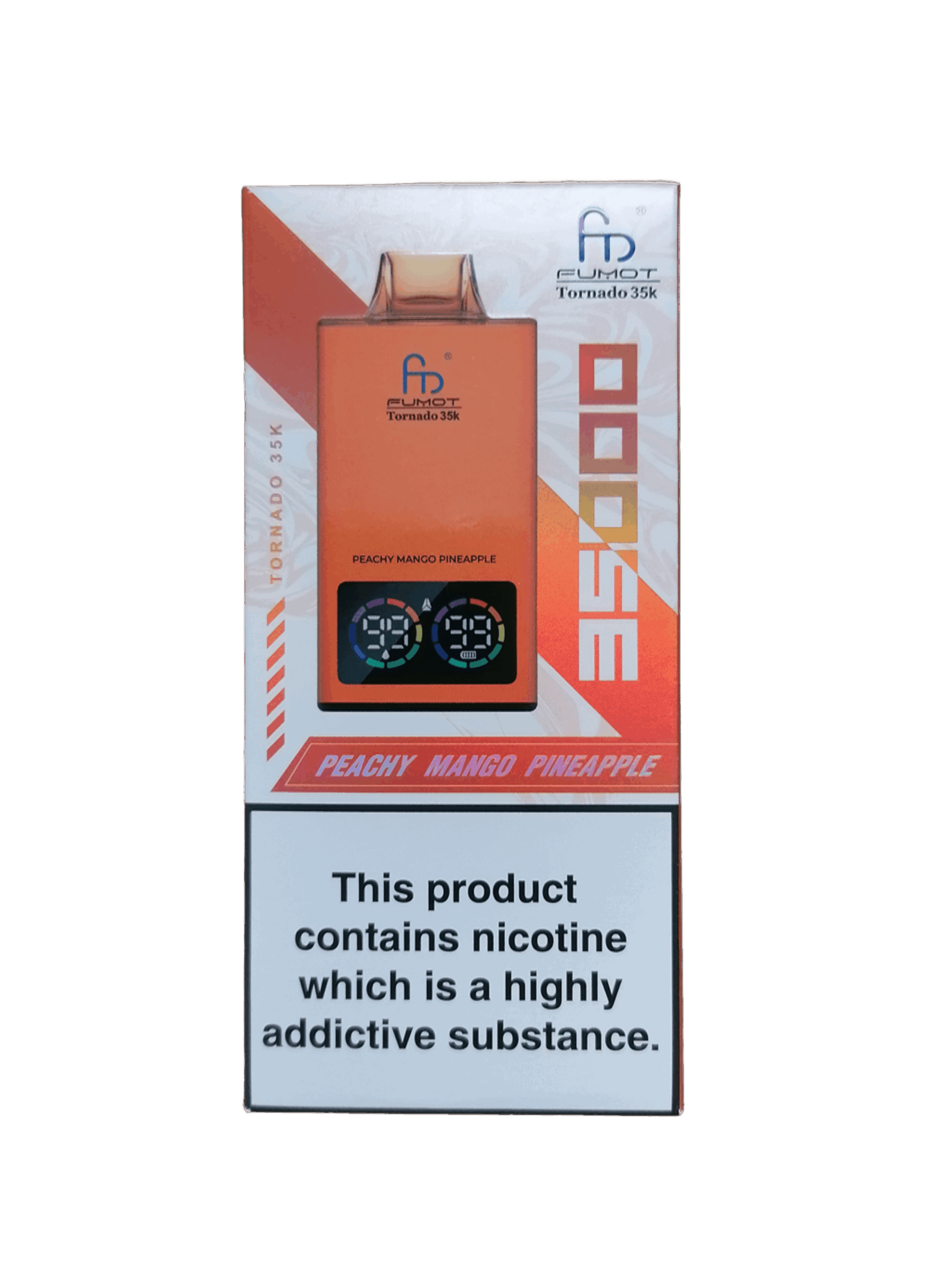 E-papierosy jednorazowe Fumot Tornado 35000